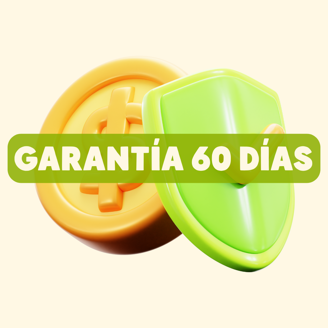 🎁 Garantía 60 Días (100% off)