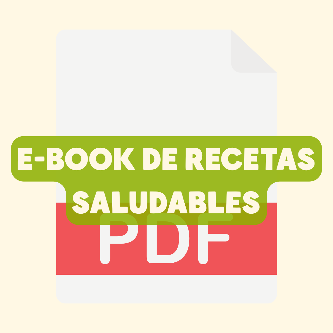 🎁 E-Book Recetas Saludables (100% off)