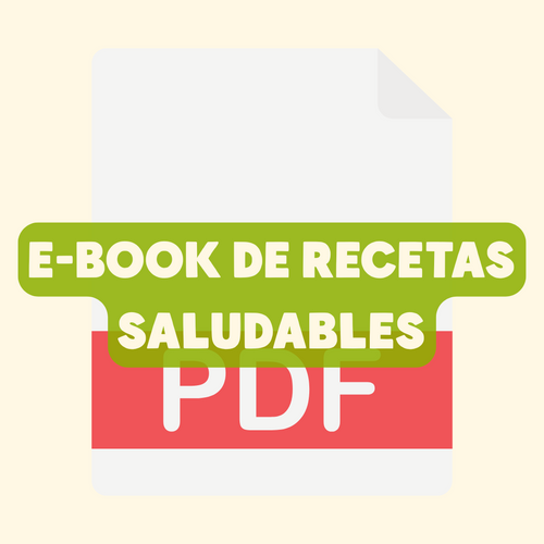 🎁 E-Book Recetas Saludables (100% off)